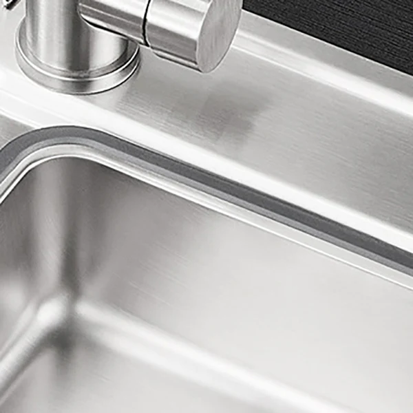 Modern Niet-roestend Steel Sink Overflow Hole Kitchen Sink Drain Strainer Kit 27