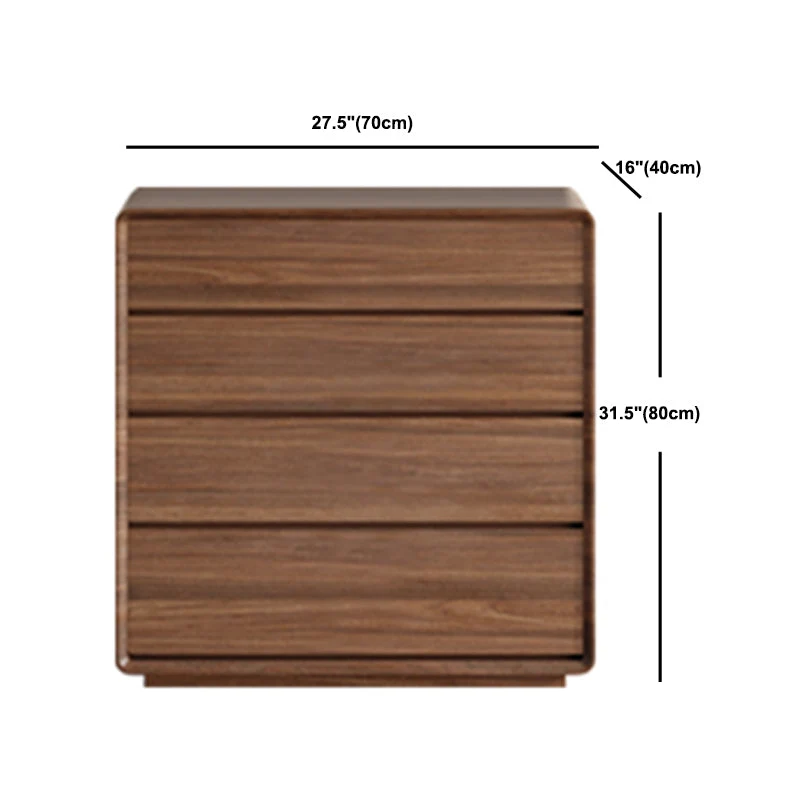 Modern Rectangle Cabinet Bruin Wood Side Cabinet Drawer 27