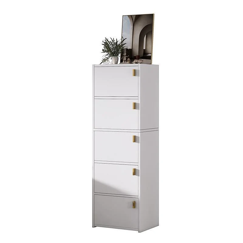 Modern Rectangle Chest Parelmoer Wood Storage Cabinet Drawer 15