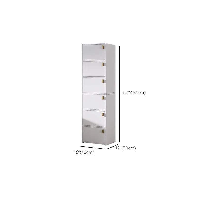 Modern Rectangle Chest Parelmoer Wood Storage Cabinet Drawer 15