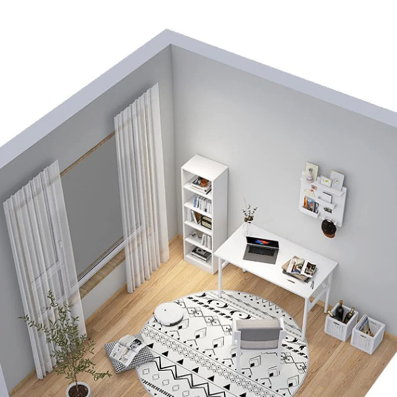 Modern Side Cabinet Basis Wood Storage Cabinet Shelves 19