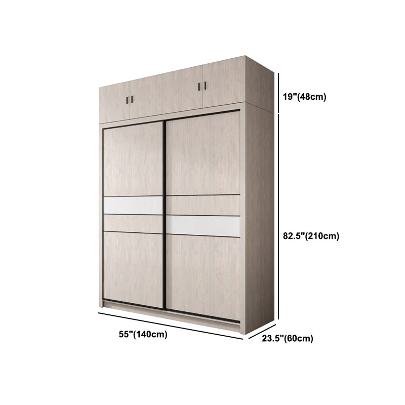Modern Sliding Wardrobe Closet Drawer Hout Wardrobe Armoire 47l