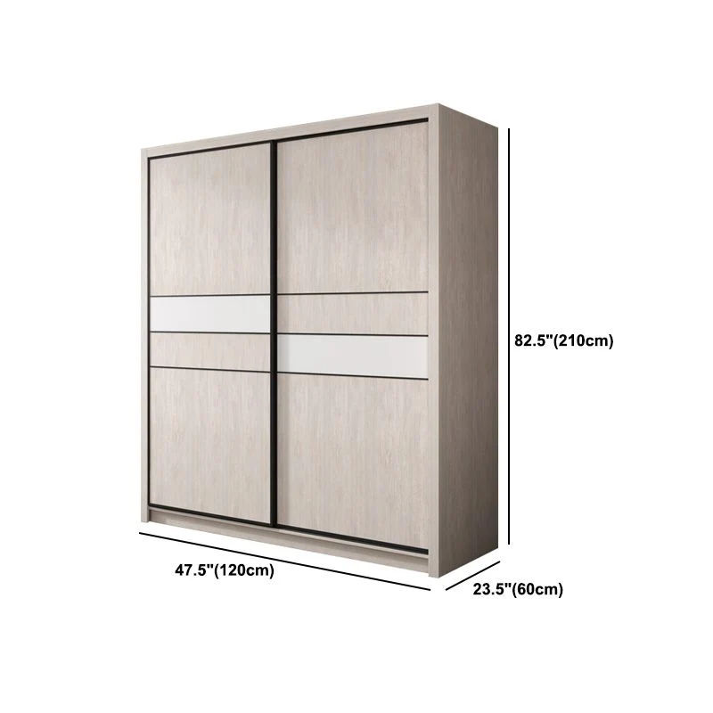 Modern Sliding Wardrobe Closet Drawer Hout Wardrobe Armoire 47l