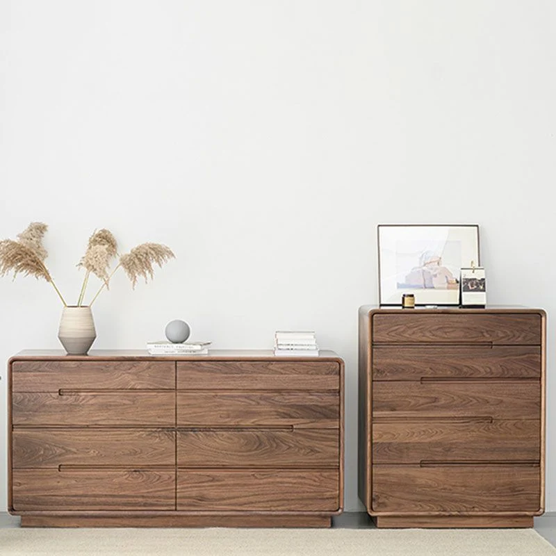 Modern Storage Chest Stevig Wood Storage Chest Dresser 5 Drawers Natural