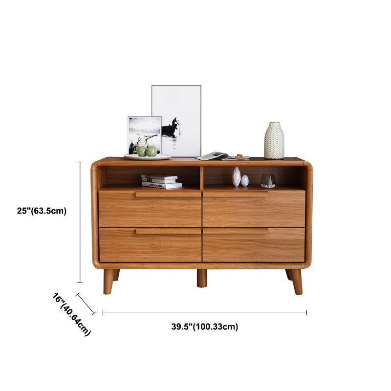 Modern Style Brown Storage Chest Dresser Uni Wood Chest Drawers Https