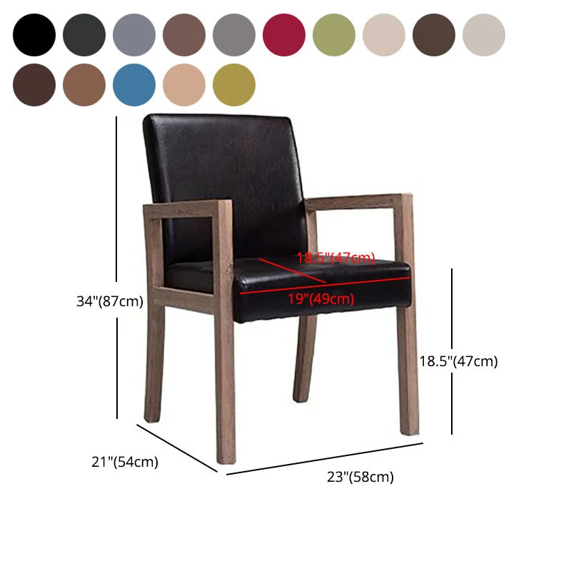 Modern Style Dining Chairs Arm Chairs Van hout Legs Kitchen Lake