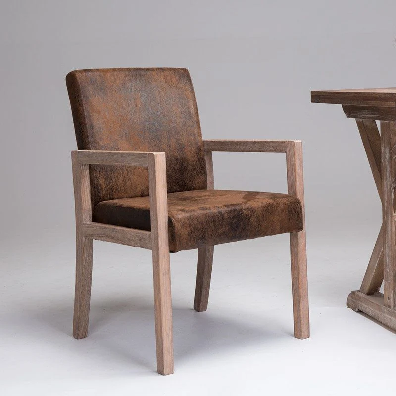 Modern Style Dining Chairs Arm Chairs Van hout Legs Kitchen Lake