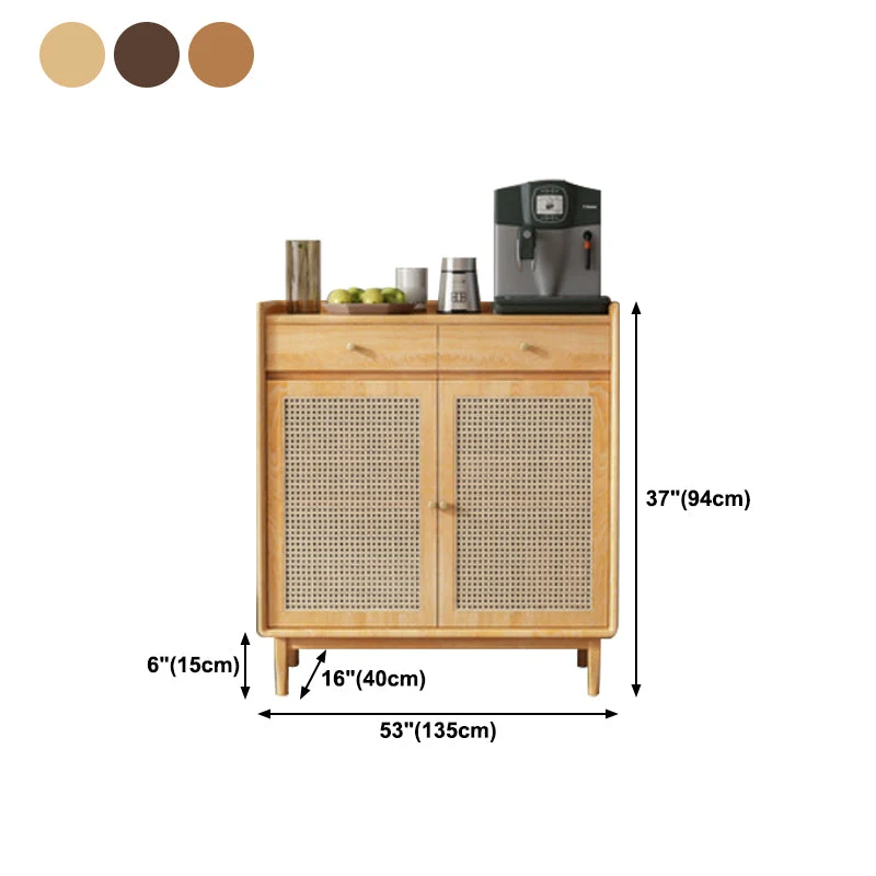 Modern Style Kitchen Sideboard Rectangle Houten Storage Cabinet Sideboard 33l