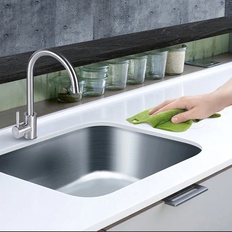 Modern Style Kitchen Sink Niet-roestend Steel Kitchen Sink Oval Shape 13l