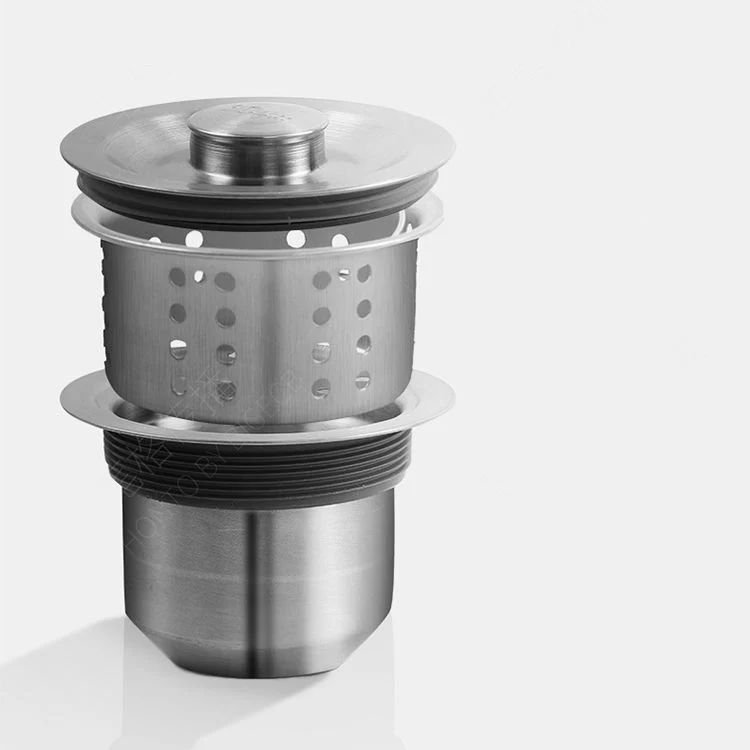 Modern Style Kitchen Sink Stainless Staal All--one Kitchen Sink Drain Strainer Kit 22l