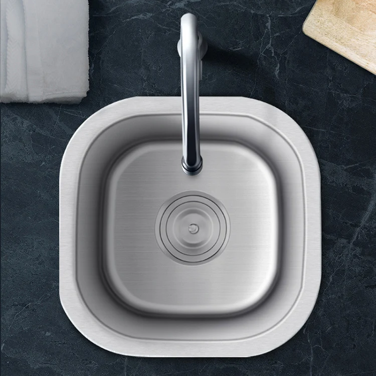 Modern Style Kitchen Sink Stainless Staalsoort Kitchen Sink Oval Shape 13l