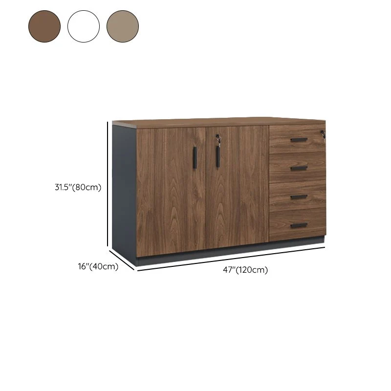 Modern Style Office Filing Cabinet Hout File Cabinet Doors 31l