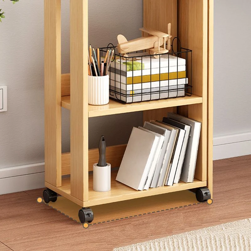 Modern Vertical File Cabinet Effen Wood File Cabinet Storage Shelves Black