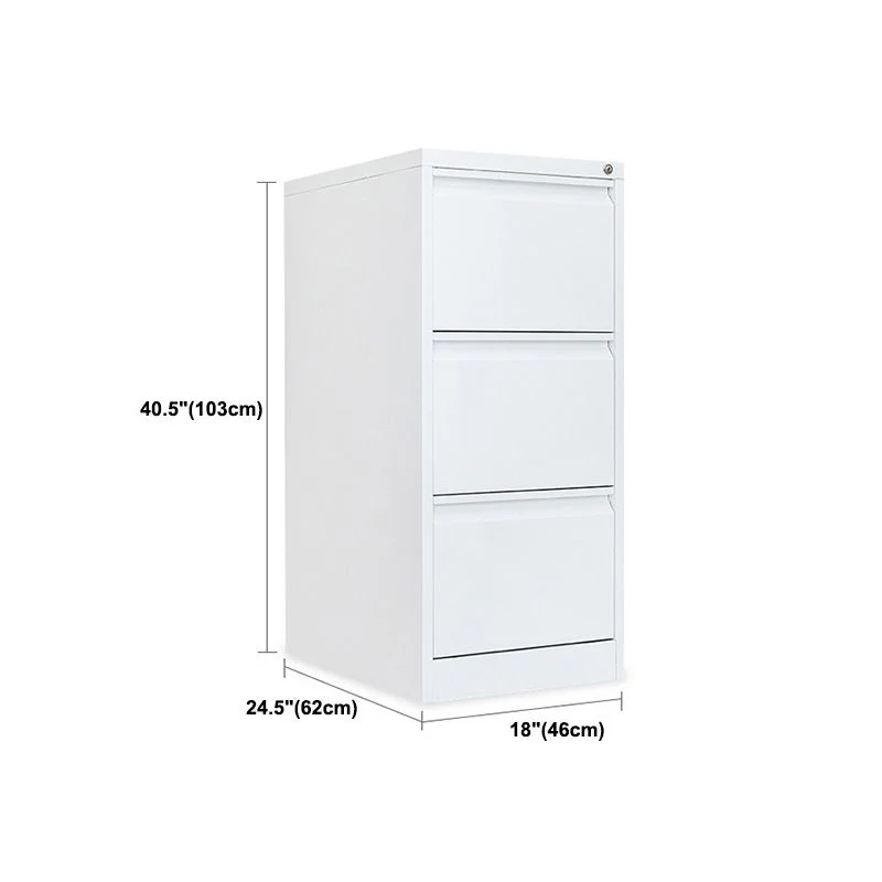 Modern Vertical Filing Cabinet Metaal Filing Cabinet Lock and Storage