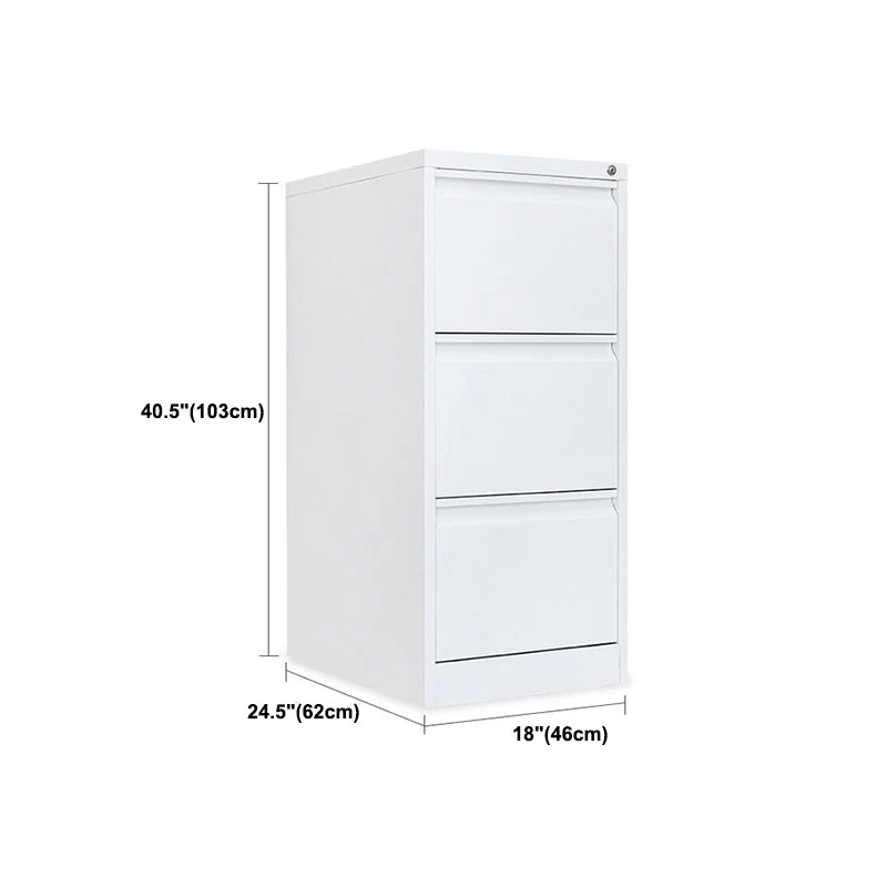 Modern Vertical Filing Cabinet Metaal Filing Cabinet Lock and Storage