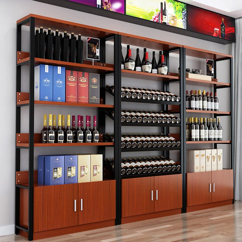 Modern Wine Bottle Holder Wood and Van metaal Bottle Wine Rack Shelf 31