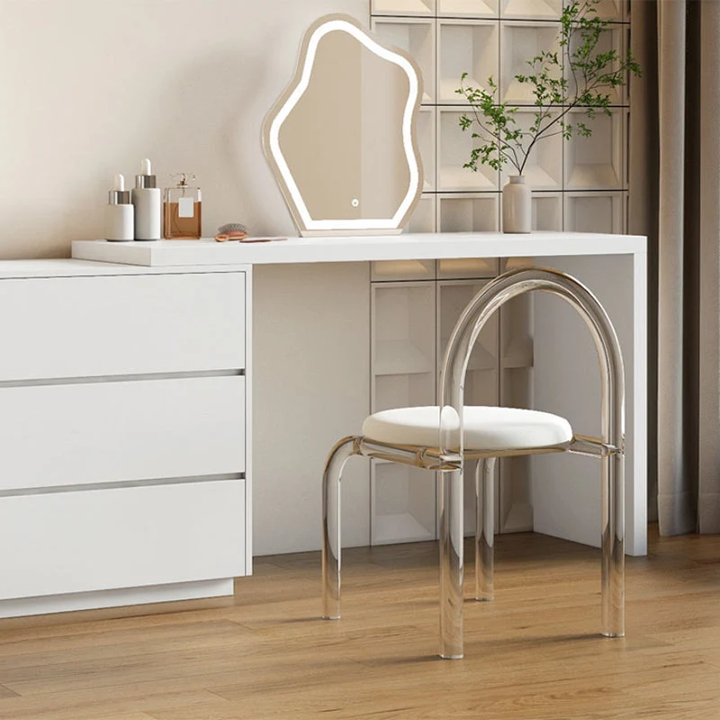 Modern Wooden Standing Drawer Parelmoer Bedroom Vanity Dressing Table 75l