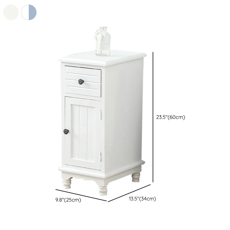 Nautical Vertical Massief Wood Storage Chest Bedroom Chest Drawers Distressed