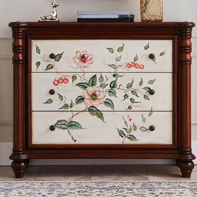 Ornate Traditional Dresser Wood Storage Chest Drawers Bedroom 39l