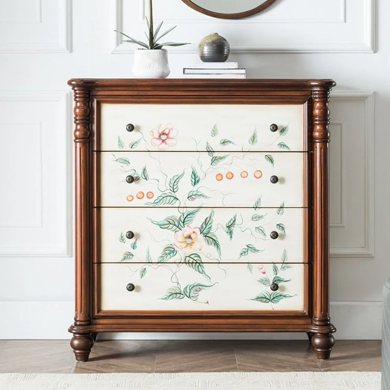 Ornate Traditional Dresser Wood Storage Chest Drawers Bedroom 39l