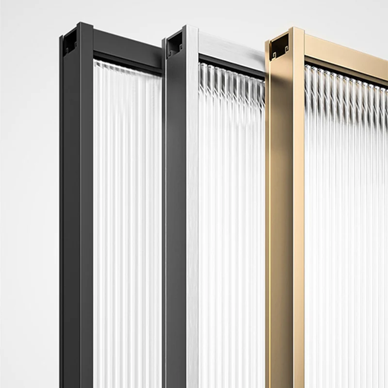 Parelmoer Frame Single Sliding Shower Enclosure Door Handle and Fixed Panel 31l