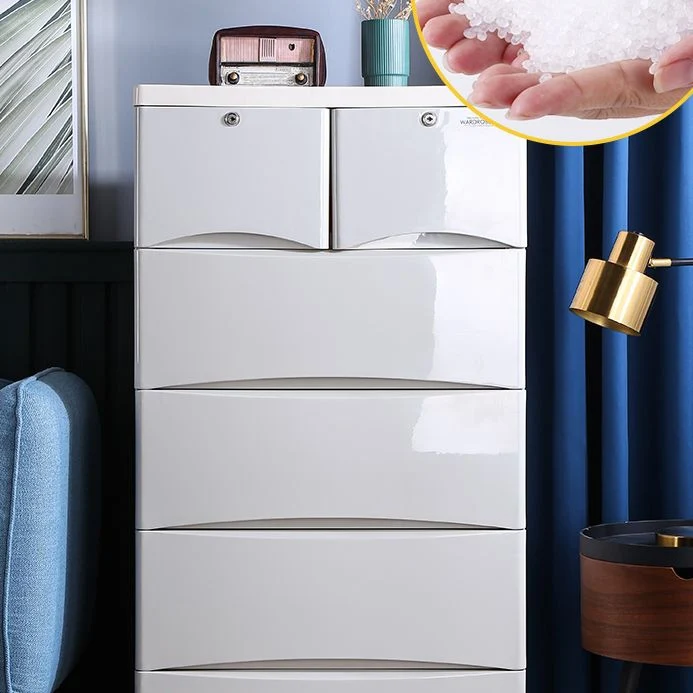 Plastic Afgewerkt Finish Storage Cabinet Contemporary Cabinet Drawers 24l