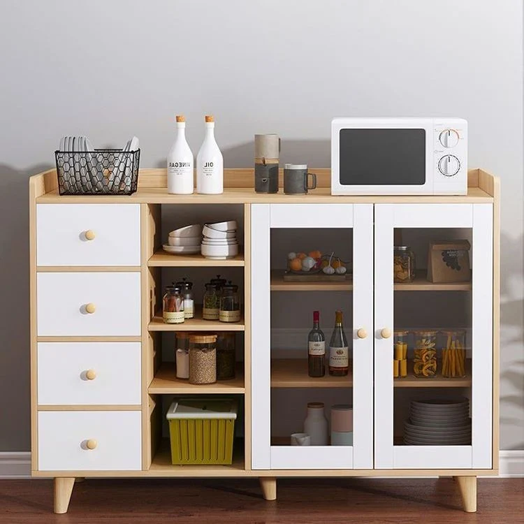 Rectangle Storage Cabinet Sideboard Hedendaags Wooden Kitchen Sideboard 24l