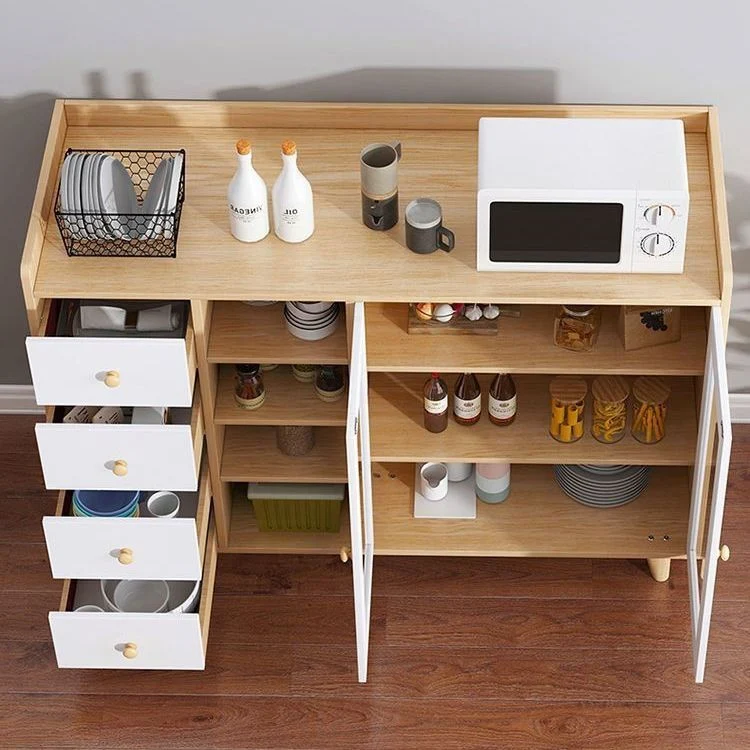 Rectangle Storage Cabinet Sideboard Hedendaags Wooden Kitchen Sideboard 24l