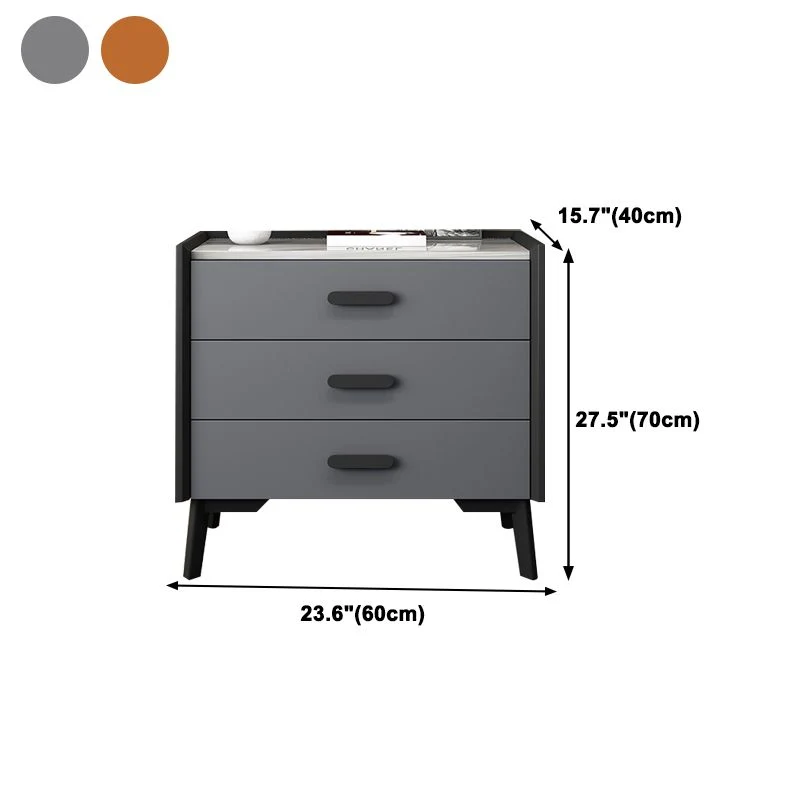 Slate Vertical Dresser Contemporain Wood Storage Chest 2 / 3 / 4 / 5 Drawers 20l