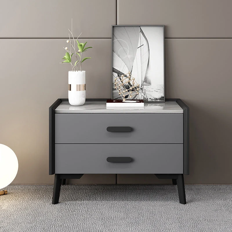 Slate Vertical Dresser Contemporain Wood Storage Chest 2 / 3 / 4 / 5 Drawers 20l