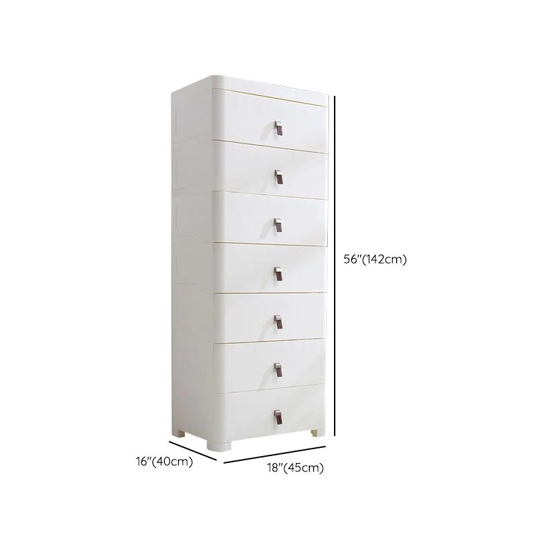 Sneeuwwit Plastic Storage Cabinet Bathroom Contemporary Cabinet Drawers 18l