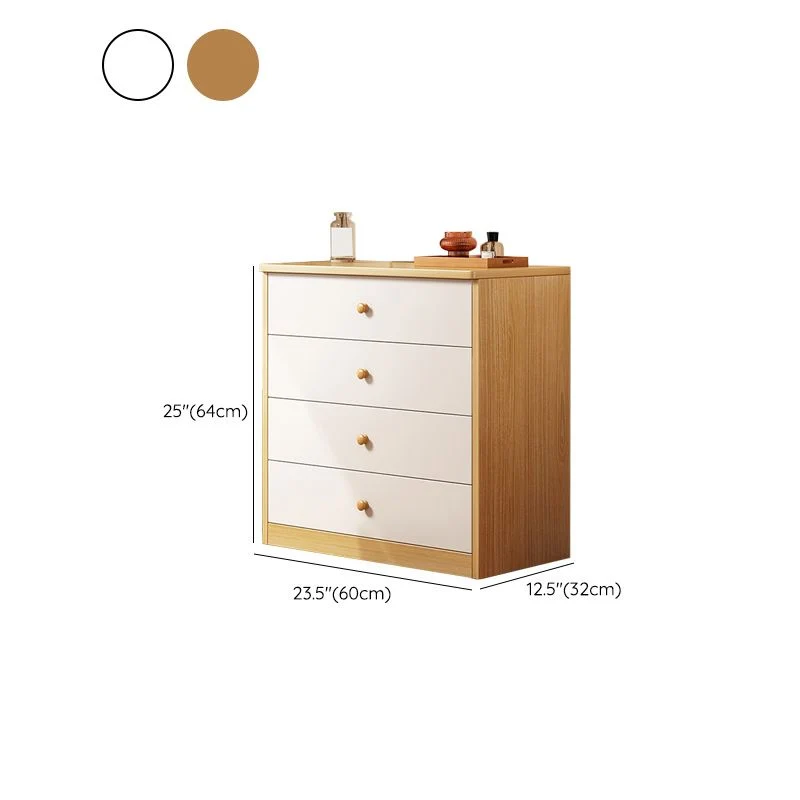 Standard Storage Cabinet Contemporain Wood Rectangle Side Cabinet Drawers 24l