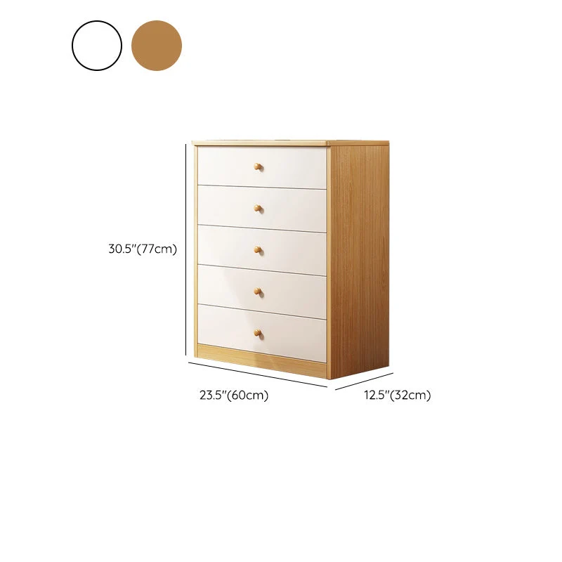 Standard Storage Cabinet Contemporain Wood Rectangle Side Cabinet Drawers 24l
