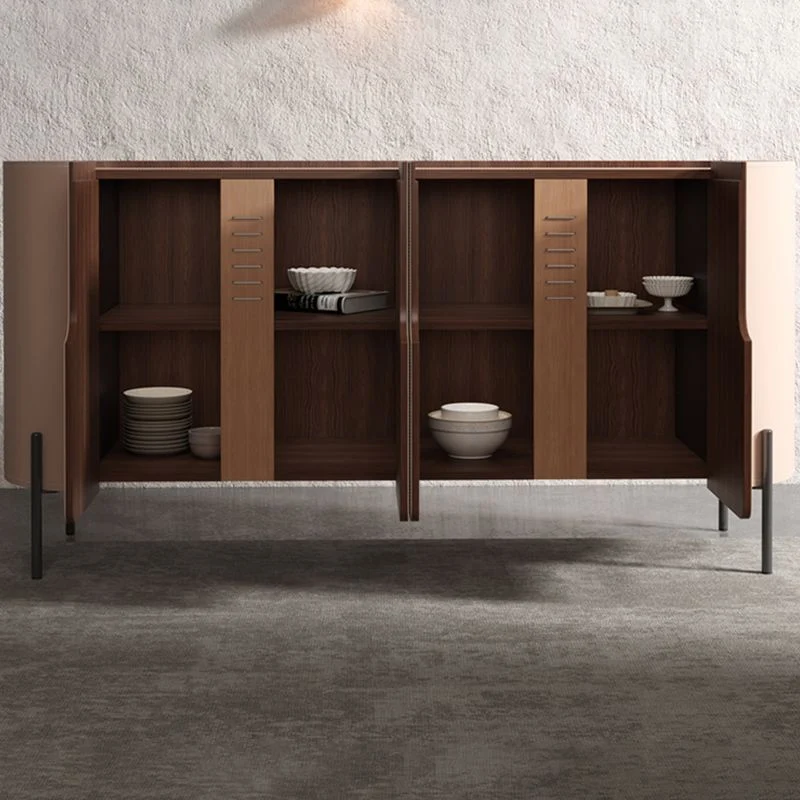 Stone Credenza Contemporary Style Server Cabinets and Drawers 47l
