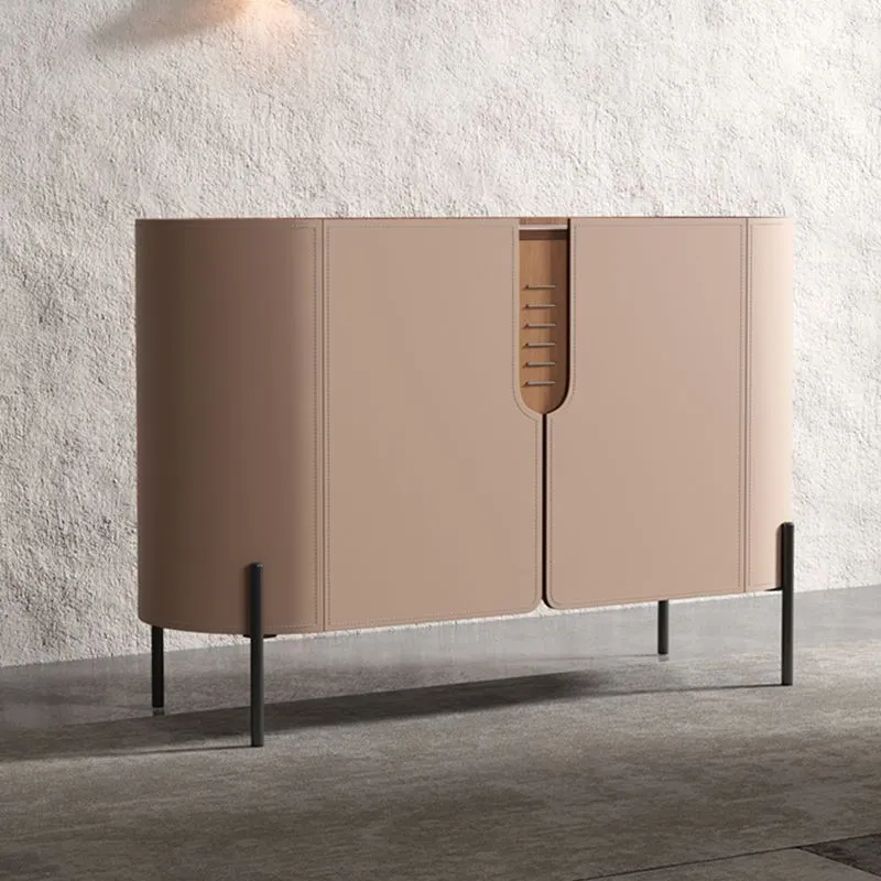 Stone Credenza Contemporary Style Server Cabinets and Drawers 47l
