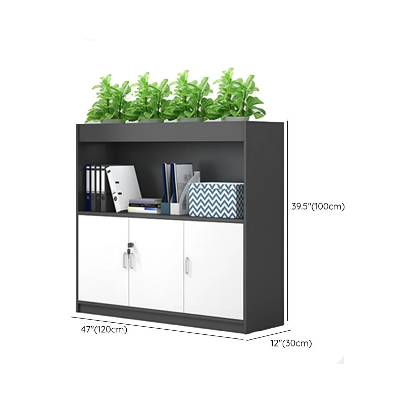 Storage Contemporary File Cabinet Natuurhout Frame Lateral Filing Cabinet 31l