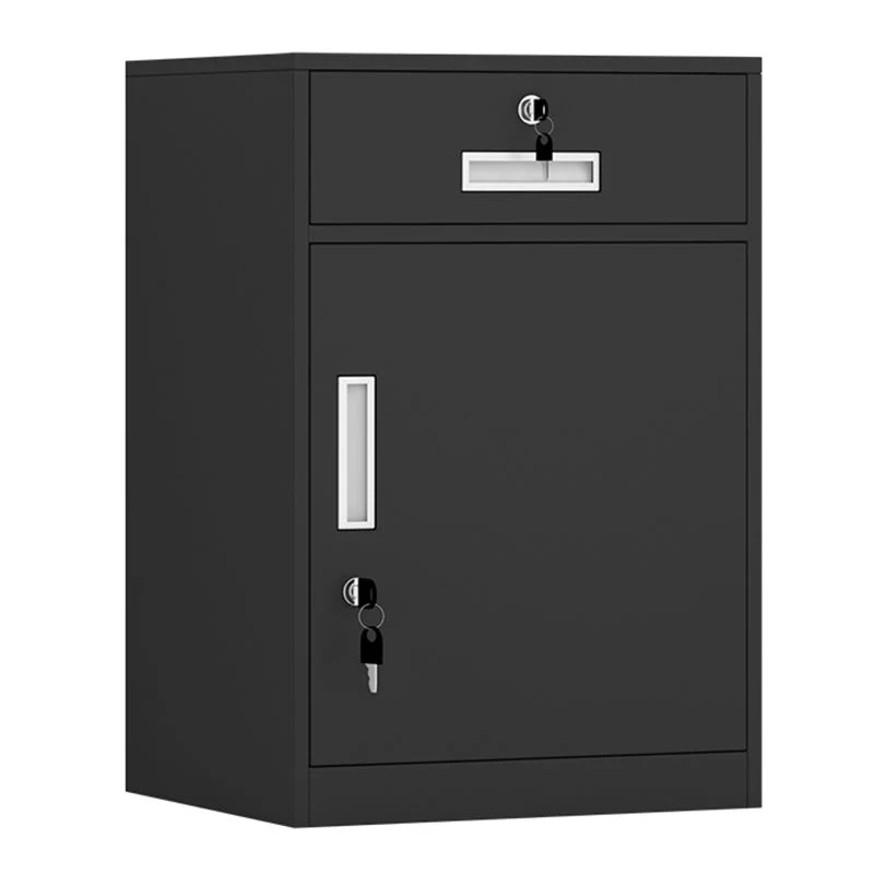 Strak Cabinet Metal Locking Drawers and Storage File Cabinet White