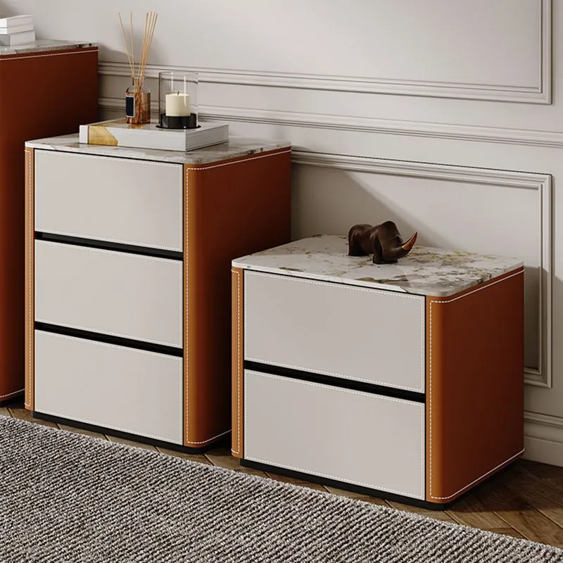 Strak Storage Chest Dresser Stone Storage Chest 2/3/4/5 Drawers White