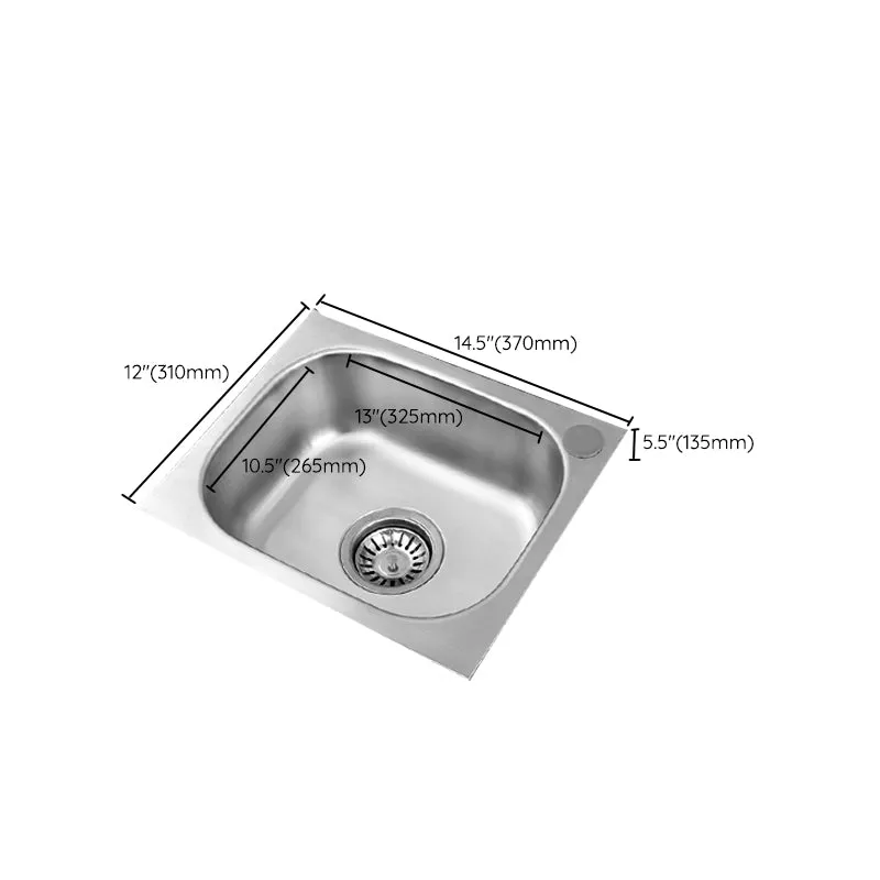 Strak Style Kitchen Sink Dirt Resistant Drop- Kitchen Sink Drain Assembly 15l
