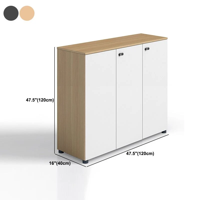 Strak Style Lateral Filing Cabinet Wood Filing Cabinet Password Lock 31l