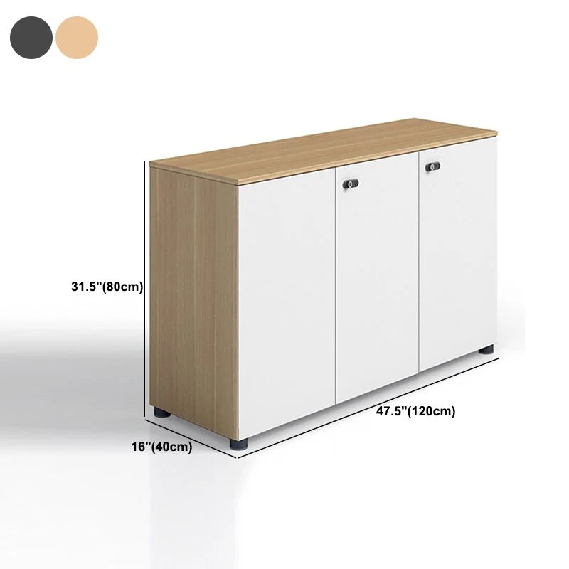Strak Style Lateral Filing Cabinet Wood Filing Cabinet Password Lock 31l