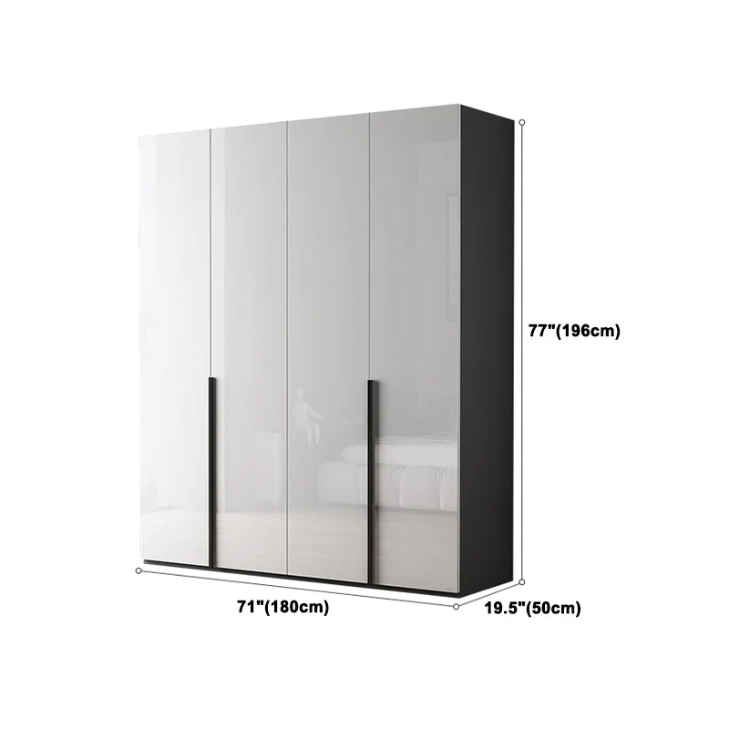 Strak Wardrobe Armoire Engineered Wood Wardrobe Cabinet Drawer 47l