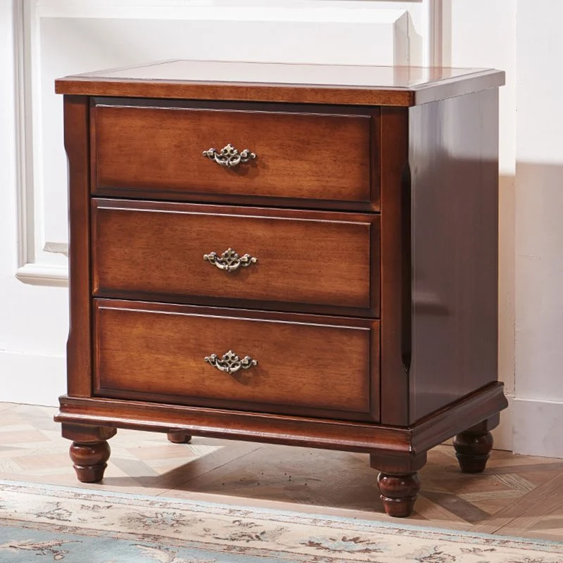 Traditional Bedroom Elastisch Wood Storage Chest Vertical Chest Drawers Grey