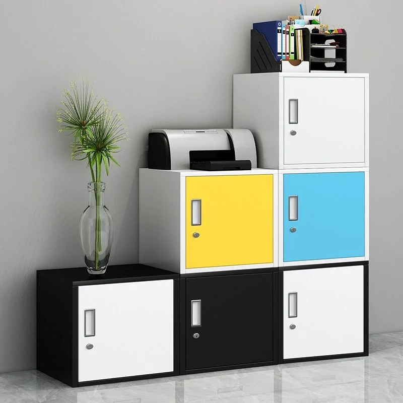 Traditional Metaal Cabinet Lock and Storage File Cabinet Office Black