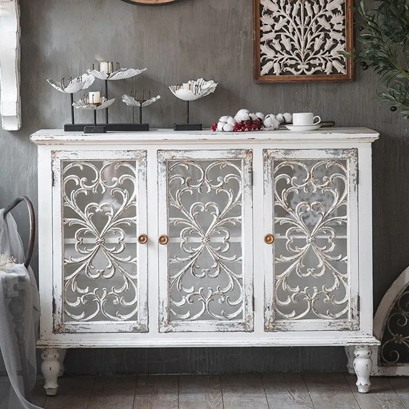 Traditional Solid Wood Display Stand Glaswerk Doors Hutch Cabinet Doors Https