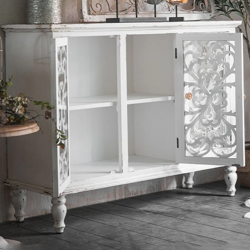 Traditional Solid Wood Display Stand Glaswerk Doors Hutch Cabinet Doors Https