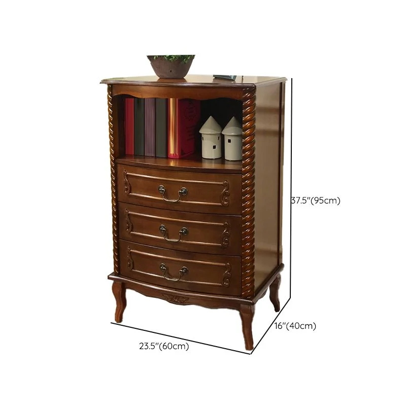 Traditional Storage Chest Effen Wood Dresser 2/3/5 Drawers