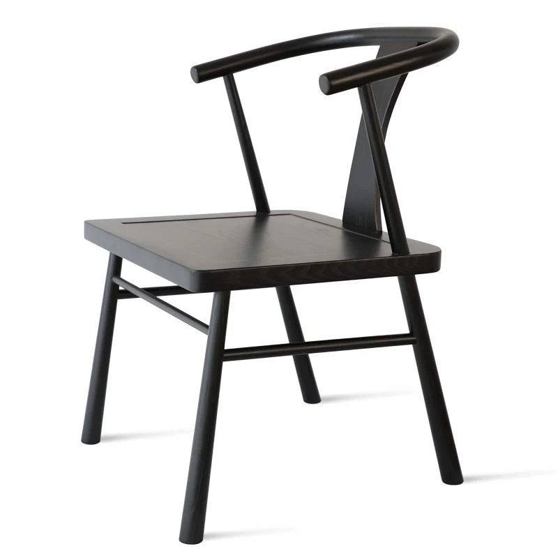 Traditional Style Chair Dining Armless Chairs Houten Legs Kitchen Wood