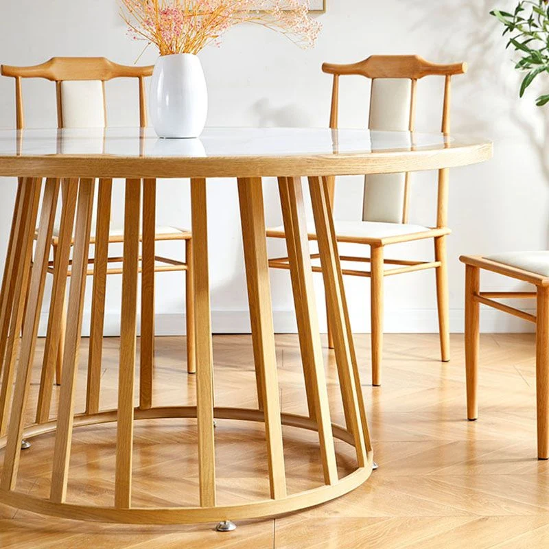 Traditional Style Dining Chair Armless Chairs Hout Legs Kitchen Coffee