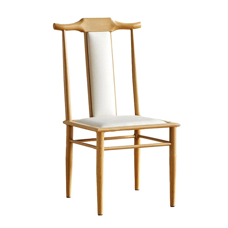 Traditional Style Dining Chair Armless Chairs Hout Legs Kitchen Coffee